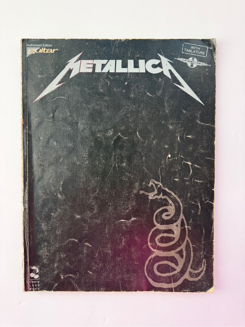 1991 Metallica “Black Album” guitar tablature/songbook